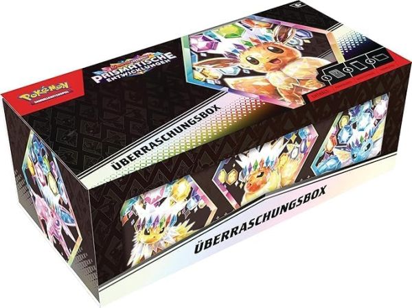 POKÉMON 10598 Karmesin & Purpur 8.5 Prismatische Entwicklungen Überraschungsbox