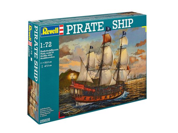 Revell 05605 1:72 PIRATE SHIP