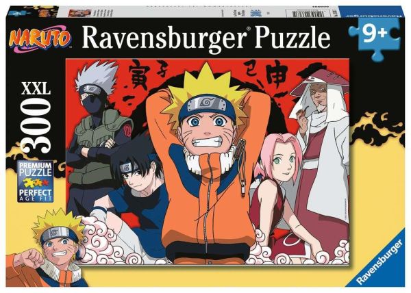 RAVENSBURGER 13363 Kinderpuzzle 300 Teile XXL Narutos Abenteuer