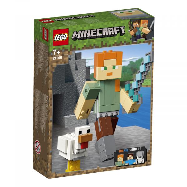 LEGO® Minecraft™ 21149 BigFig Alex mit Huhn