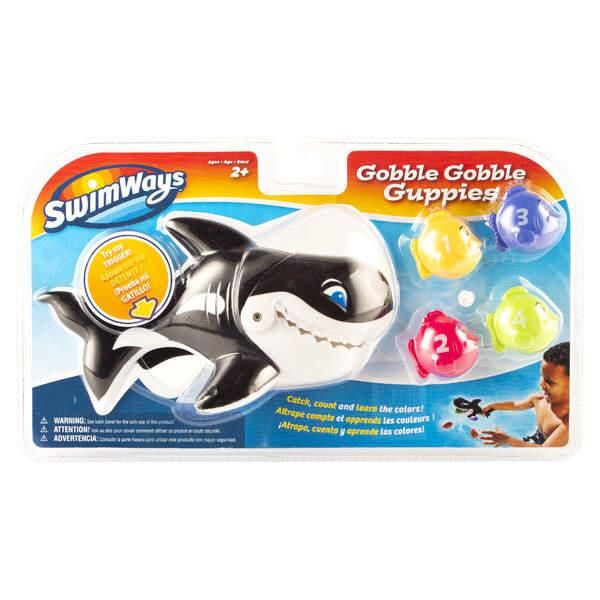 Spin Master 47014 SWIMWAYS Gobble Gobble Guppies Orca Wal-Spielzeug