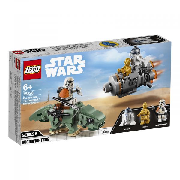 LEGO® Star Wars™ 75228 Escape Pod vs. Dewback™ Microfighters