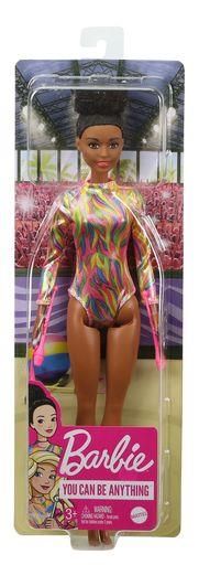 MATTEL GTW37 Barbie Rhythmische Sportgymnastin Puppe (brünett)