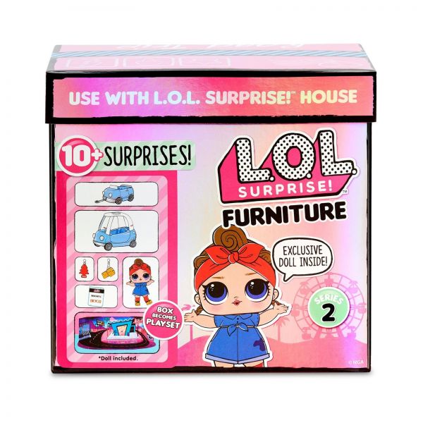 MGA Entertainment 564928E7C L.O.L. Surprise Furniture- Road Trip with Can Do Baby