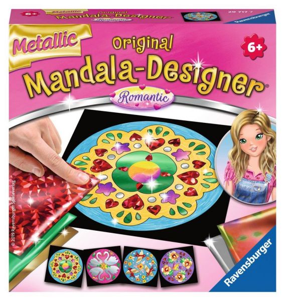 Ravensburger 29717 Metallic Mandala-Designer Romantic