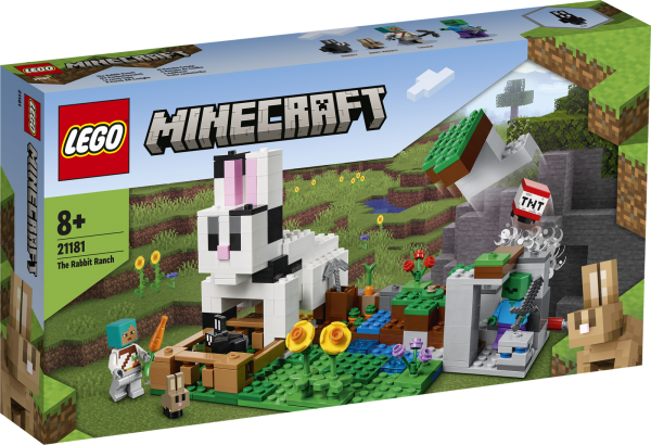 LEGO® Minecraft™ 21181 Die Kaninchenranch