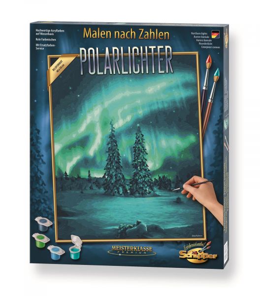 Schipper 609130813 MNZ Malen nach Zahlen - Polarlichter