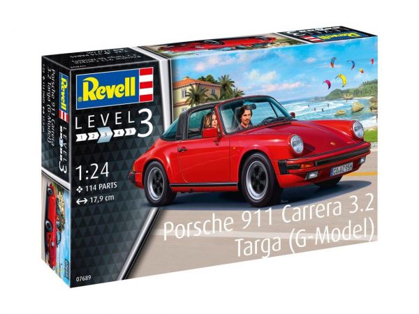 Revell 07689 1:24 Porsche 911 G Model Targa