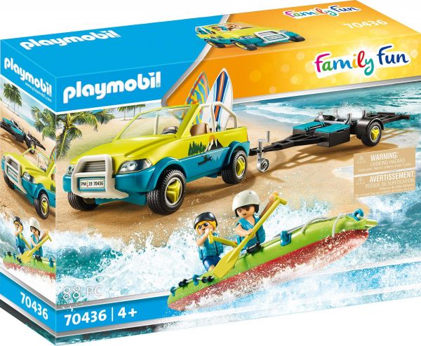 PLAYMOBIL® 70436 Strandauto mit Kanuanhänger