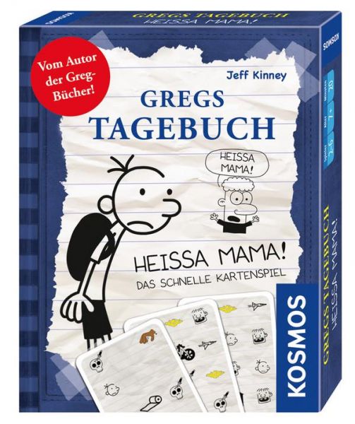 KOSMOS 741624 Kartenspiel Gregs Tagebuch - Heissa Mama!