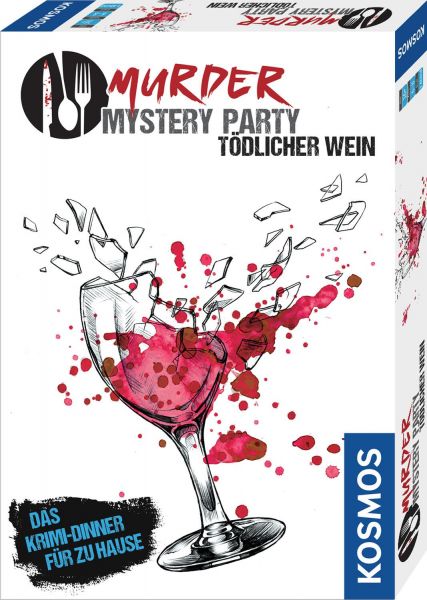 KOSMOS 695125 Murder Mystery Party - Tödlicher Wein