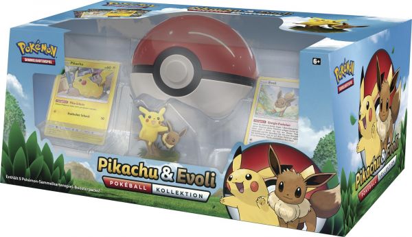 POKÉMON 45018 Pokémon Pokeball-Kollek Pikachu &amp; Evoli