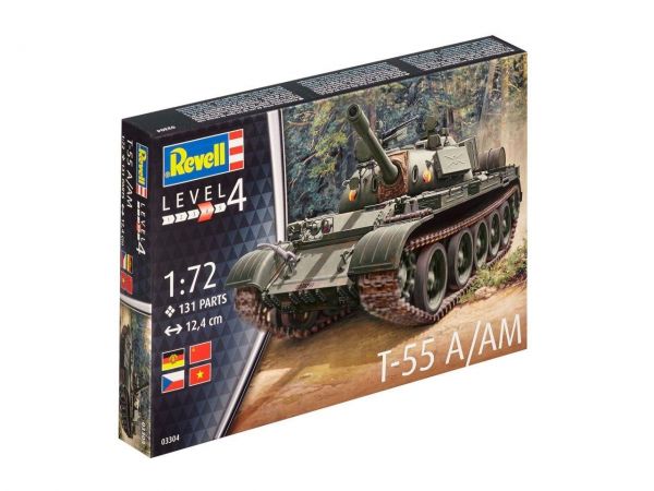 Revell 03304 1:72 T-55 A/AM