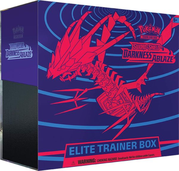 POKÉMON 80731 PKM Pokémon SWSH03 Sword and Shield Elite Trainer Box Darkness Ablaze