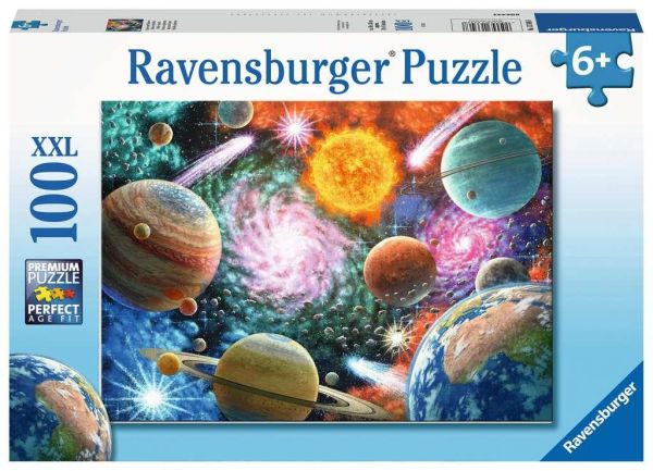 RAVENSBURGER 13346 Kinderpuzzle Sterne und Planeten 100 Teile