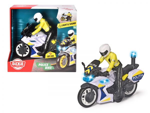 Dickie Toys 203712018 Police Bike