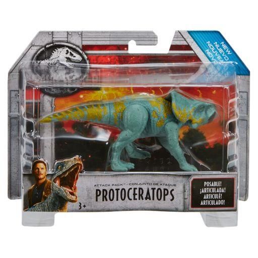 MATTEL FVJ92 Jurassic World Protoceratops Attack Pack