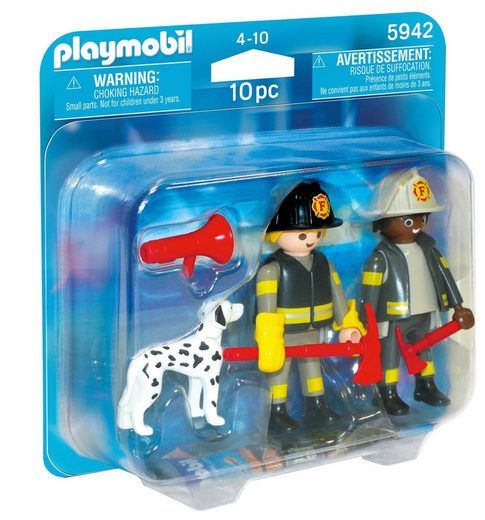 PLAYMOBIL® 5942 Duo Pack Feuerwehrmänner mit Hund
