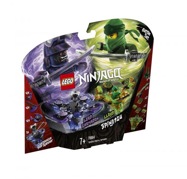 LEGO® NINJAGO 70664 Spinjitzu Lloyd vs. Garmadon