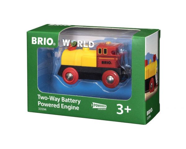 BRIO 33594 Gelbe Batterielok vorm.#33225