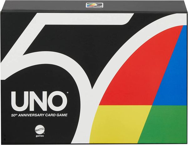 Mattel GXJ94 UNO Premium, 50 Jahre UNO Jubiläumsedition