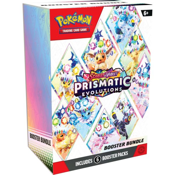 POKÉMON 10613 Scarlet & Violet 8.5 Prismatic Evolutions Booster Bundle