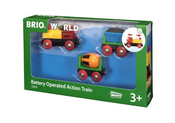 BRIO 33319 Zug mit Batterielok vorm. #33535