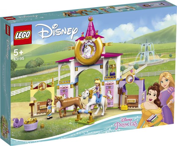 LEGO® DISNEY PRINCESS™ 43195 Belles und Rapunzels königliche Ställe