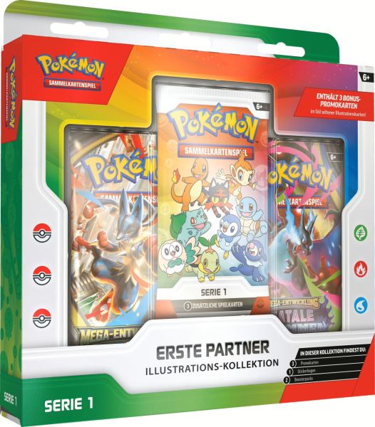 POKÉMON 13497 Erste Partner Kollektion Serie 1