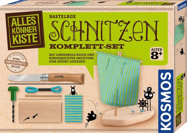 KOSMOS 604608 Schnitzen Komplett-Set 2022