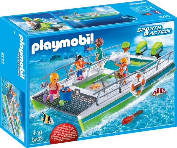 PLAYMOBIL® 9233 Glasbodenboot mit Unterwassermotor