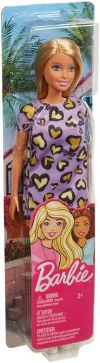 MATTEL GHW49 Barbie Chic Puppe (dunkelblond) mit Kleid