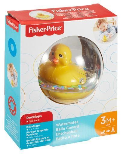 FISHER-PRICE 75676 Entchenball, Baby-Spielzeug, Badewannen-Spielzeug, Baby Ball