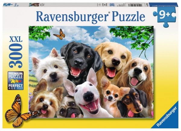 Ravensburger 13228 Kinderpuzzle Delighted Dogs