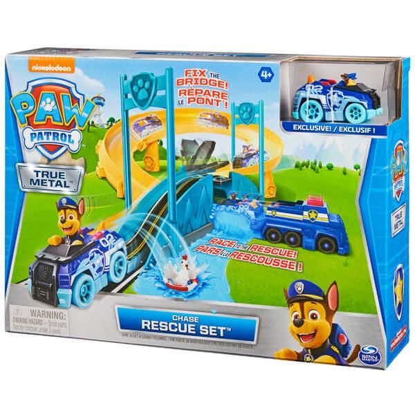 Spin Master 36214 Paw Patrol True Metal Chases Police Rescue Set