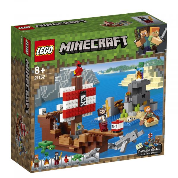 LEGO® Minecraft™ 21152 - Das Piratenschiff-Abenteuer