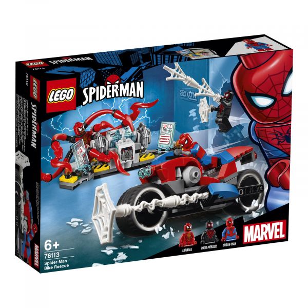 LEGO® Marvel Super Heroes™ 76113 Spider-Man Motorradrettung