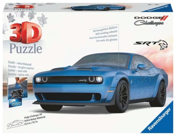 RAVENSBURGER 11283 3D Puzzle Dodge Challenger SRT Hellcat Redeye Widebody