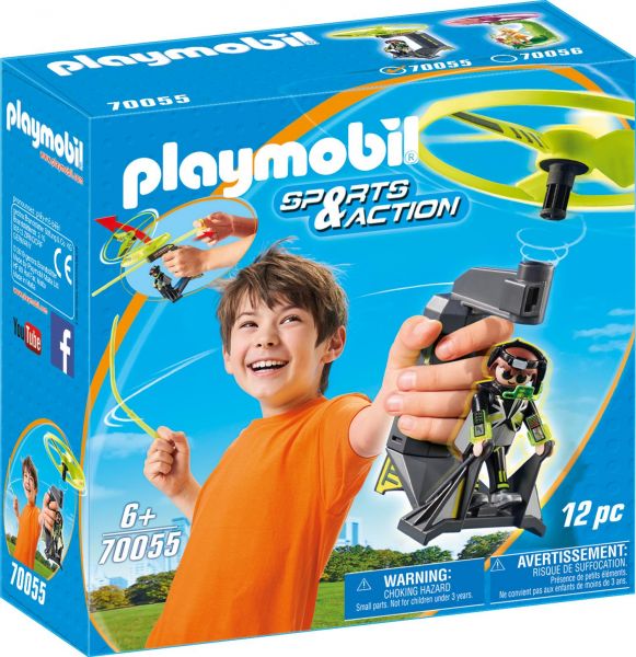 PLAYMOBIL® 70055 Top Agents Pull String Flyer