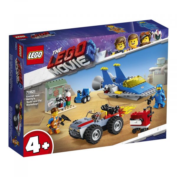THE LEGO Movie™ 2 70821 Emmets und Bennys Bau- und Reparaturwerkstatt!