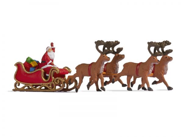 NOCH 15924 H0 Weihnachtsmann mit Schlitten
