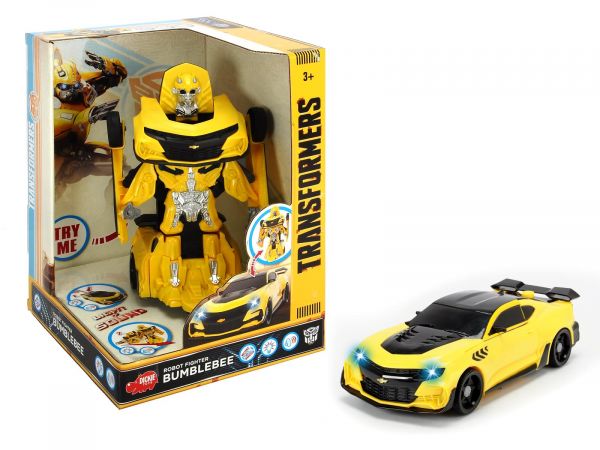 Dickie Toys 203113025 Transformers Robot Fighter Bumblebee