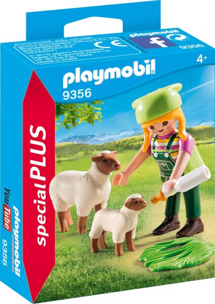 PLAYMOBIL® 9356 Bäuerin mit Schäfchen