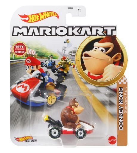 HOT WHEELS GRN24 Mario Kart Replica 1:64 Die-Cast Donkey Kong