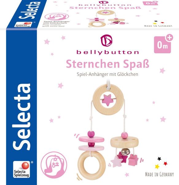 Selecta 64009 Sternchen Spaß rosa, 15,5 cm