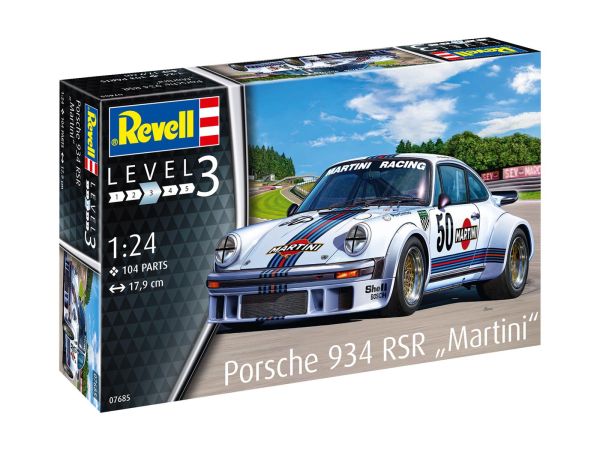 Revell 07685 1:24 Porsche 934 RSR &quot;Martini&quot;