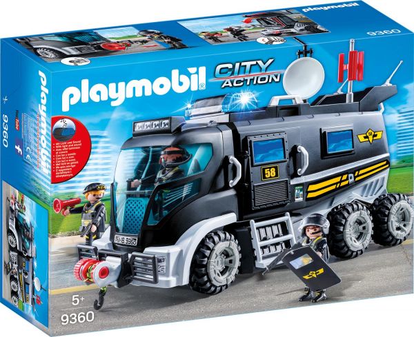 PLAYMOBIL® 9360 SEK-Truck mit Licht und Sound