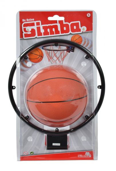 Simba 107400675 Basketballkorb inkl. Softball Basketball