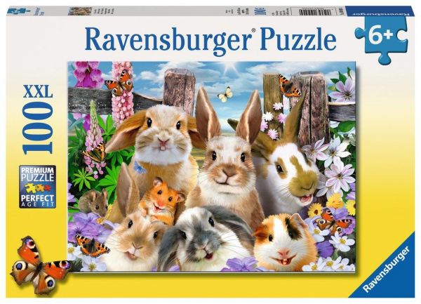 Ravensburger 10949 Kinderpuzzle Hasen-Selfie