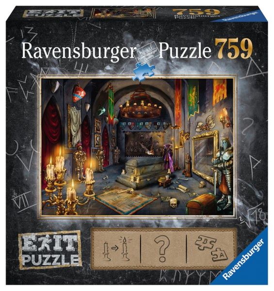 Ravensburger 19955 Puzzle - EXIT Im Vampirschloss - 759 Teile